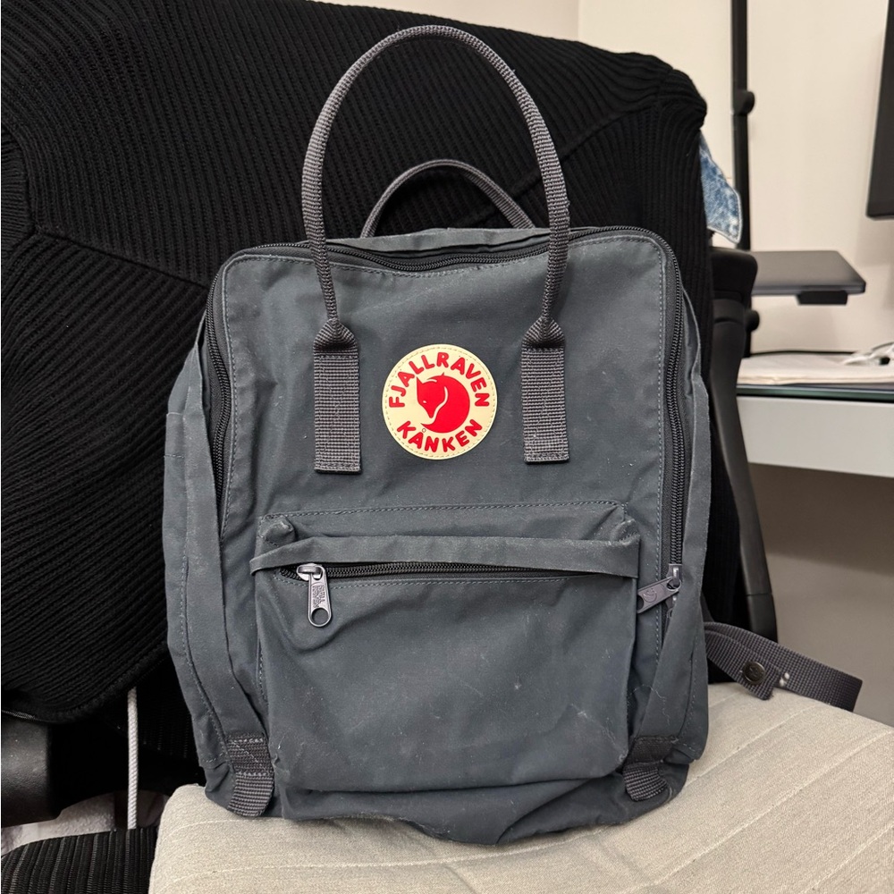 Fjallraven Kanken Black Backpack